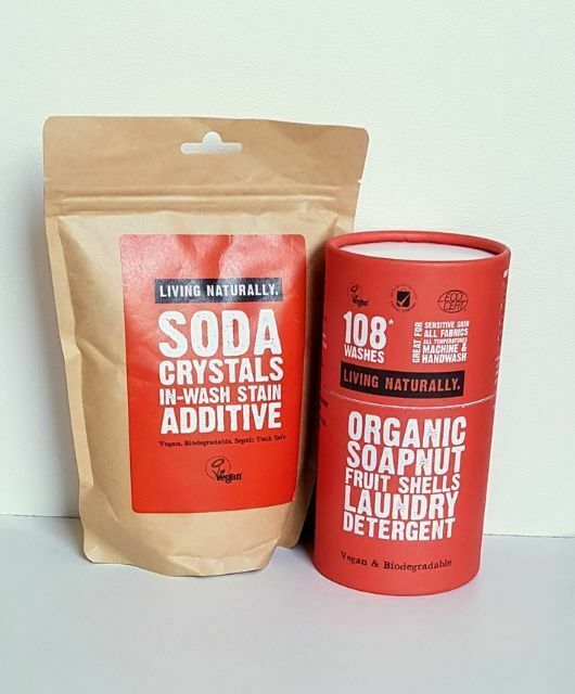 Ekološki pralni oreščki 225 g in Kristalna soda 450 g