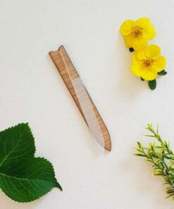 Steklena pilica za nohte iz kaljenega stekla