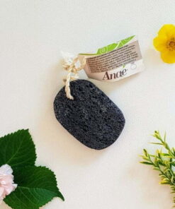 Vulkanski črni plovec za odstranjevanje trde kože