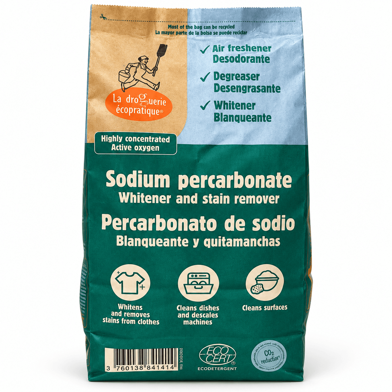 Natrijev perkarbonat 1 kg Natrijev perkarbonat 1 kg – kisikovo belilo za perilo in čiščenje